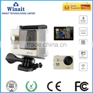 Super 4K High Quality Waterproof Action Camera With 2.0'' TFT Display and Wifi Sports Camera thumbnail-1