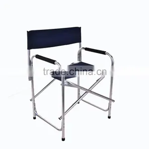 Portable Travel Colorful Camping Beach Audiovisual Aluminum Canvas Folding Director Chair Quality Choice thumbnail-5