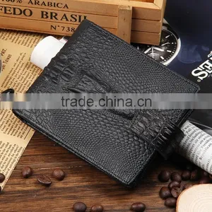 Imported Leather High Quality Mens Genuine Crocodile Skin Leather Wallet thumbnail-2