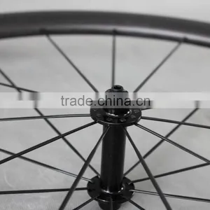 OEM Carbon Road Bicycle Wheels 700c Full Carbon Road Bike Wheelset 40mm Tubular Carbon Wheels thumbnail-5