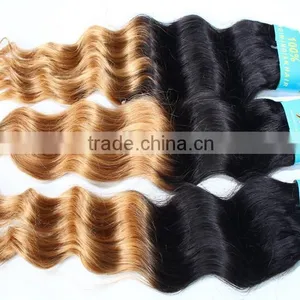 Deep Wave 100 Virgin Indian Hair Weaving for Export thumbnail-6
