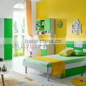 Colorful Children Cheap MDF Used Wall Bed (SZ-BF8866) thumbnail-3