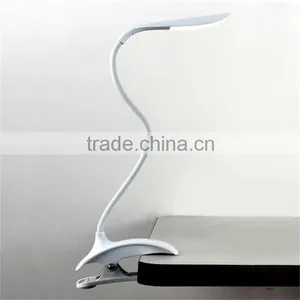 Rechargeable Flexible JK853C in Door LED Popular Clip Lamp Style Multi-color Computer Desk Lamp Led Touch Bedside thumbnail-2