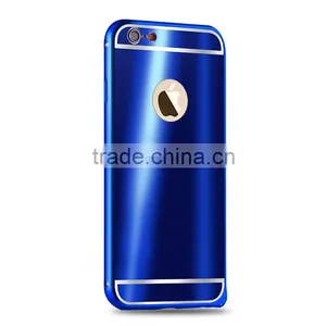 XNE 24K Plated Metal Hard Bumper Case for IPhone 6s 2in1 Luxury High Quality PC 360degree Full Back Cover for IPhone 6 4.7 thumbnail-3