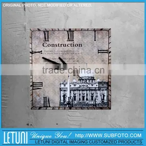 Big Stylish Square Shape Wall Clock thumbnail-1