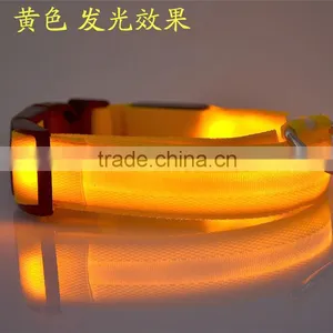 Pet LED Dog Collar LED Flashing Glow LED Dog Cat Collar thumbnail-1