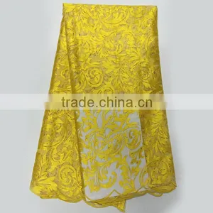 Best Price Nigerian Indian Fashion Style Rhinestone Lace Fabric thumbnail-1