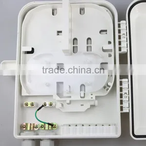 16 Cores Metal Waterproof Fiber Optic Termination Box for Ftth thumbnail-3