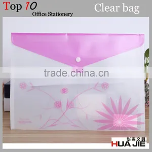 Transparent Coloured A4 pp School Supply Student Document Wallet thumbnail-4