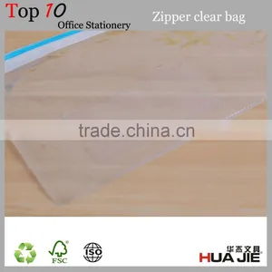 Office Supply Custom Size Transparent Colored Zip Lock Plastic Bags With Zipper thumbnail-6