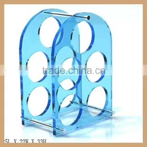 Fashion Design Acrylic Wine Display Rack for Wine thumbnail-1
