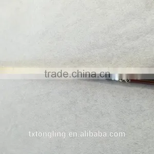 China Hot Sale High Quality Round Shape Solid Violin Bow With Ebony Frog thumbnail-5