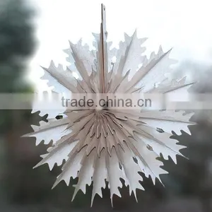 China Regional Feature and Paper Material Tissue Fans Party Decor thumbnail-5