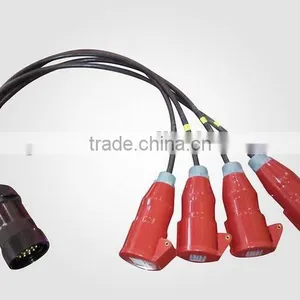 Socapex Fan-out Power Extension Cable to 16a Cee Plugs thumbnail-2