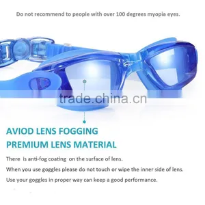 Diving Equipment Prescription Swim Goggles Anti Fog thumbnail-4