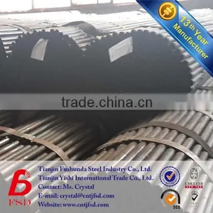 China Suppliers Round Welded Black ERW Pipe Steel Tube thumbnail-1