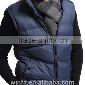 Sleeveless Winter Men Plus Size Down Coat thumbnail-1