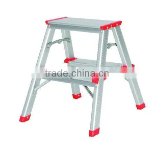 ALUMINUM STOOL LADDER 2 STEP thumbnail-1
