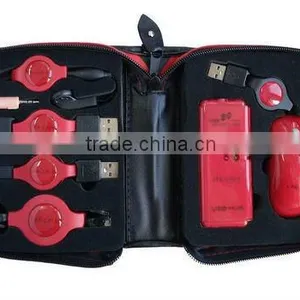Portable USB Travel Kit With Mini USB Optical Mouse thumbnail-1