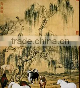 Famous Traditional Chinese Painting of Horse thumbnail-1