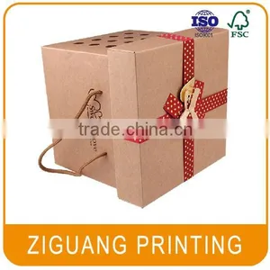 Customized Paper Kraft Gift Box thumbnail-1