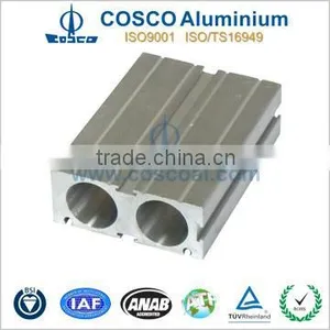 Aluminum Pneumatic Cylinder Tube Twin Rod Type thumbnail-1