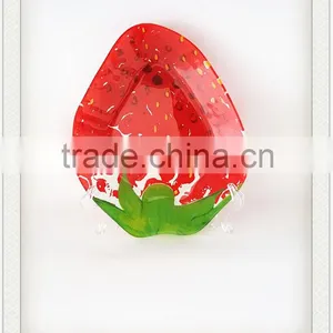 Temptation of Strawberry Fruit Series Glass Plate thumbnail-6