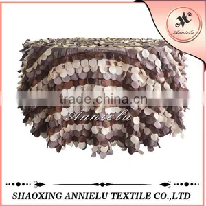 2015 New Style Petal Taffeta Table Cloth,fancy Table Cloth,table Cloth thumbnail-1