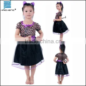 Halloween Kids Sexy Animal Fancy Dress Costume thumbnail-1