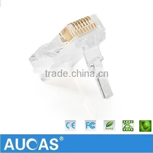 China Factory Cat5e CAT6 CAT7 Stranded Solid Network Cable Gold Plated Cat 5 Cable Connections thumbnail-6