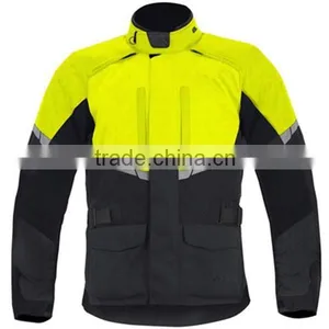 Black Cordura Motorcycle Waterproof Winter Jacket For Men thumbnail-1