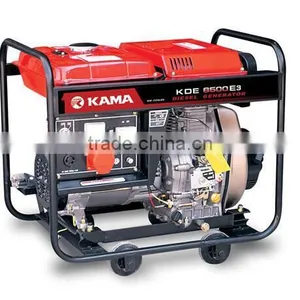 KAMA 6.25/6.5kva Three Phase Small Diesel Generator Open-frame Type thumbnail-1