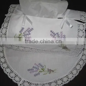 Good Supplier Embroidered Tissue Cover thumbnail-1