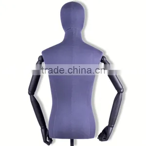 Soft pu Foam Male Torso Dispaly Mannequins thumbnail-1
