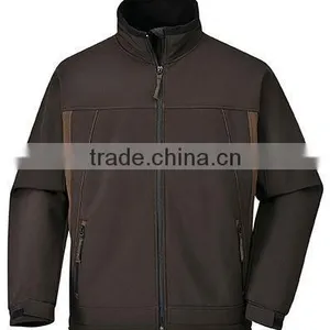 Brown Softshell Jacket for Men thumbnail-1