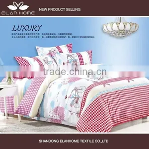 100% Polyester Disperse Printed Cheap China Wholesale Bedding Duvet Cover Set thumbnail-1
