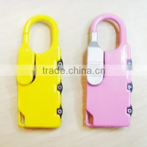 Factory Direct Charm Design Best Price 2015 New Products Combination Locks For Travel thumbnail-3