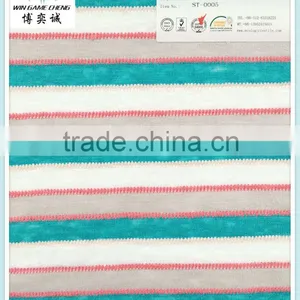 Stripe Pure Linen Fabric thumbnail-1