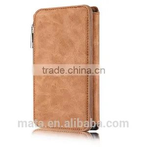 Zipper Wallet Design PU Leather Cover Case For Samsung thumbnail-4