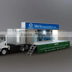 Shanghai YEESO Road Show and Entertainment Mobile LED Display Container YES-C40 thumbnail-2