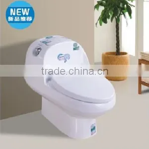 Lodo Ceramic Modern Water Clost With Plastic Toilet thumbnail-1