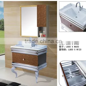 Wholesales 304 Stainless Steel Bathroom Vanity J8101 thumbnail-1