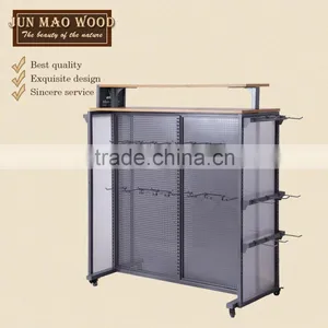 China Factory Wholesale Clothes & Accessories Display 4 Way Clothing Display Rack thumbnail-1