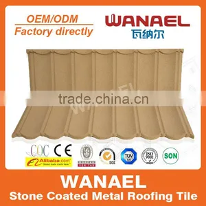 Wanael 2014 Chinese Antique Roof With Aluminum-zinc Plated Steel Sheet and Colorful Stone Chips thumbnail-1