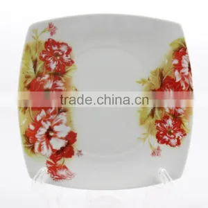 Super White Porcelain Rectangular Divide Dinner Plate,super White Porcelain Price thumbnail-2