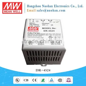 Mean Well 45W 24V Industrial DIN Rail Power Supply/24V 2A DIN Power Supply/45W Industrial Power Supply Supplier's Choice thumbnail-4