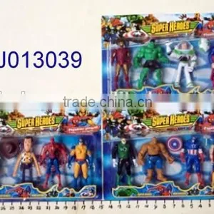Cartoon Figure Superman Justice Figure Doll the Avenger Toys thumbnail-2