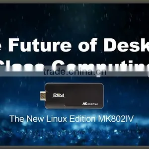RKM MK802IV/8G LE Quad Core Ubuntu Linux MINI PC Rockchip RK3188 2G DDR3 WiFi Bluetooth thumbnail-1