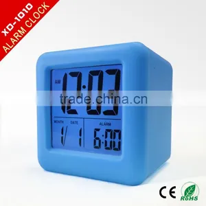 Puning Silicone Alarm Clock,Kitchen Clock,Calendar Clock With LCD Screen thumbnail-1
