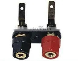 4mm Plastic Binding Post With Red and Black Tip thumbnail-1